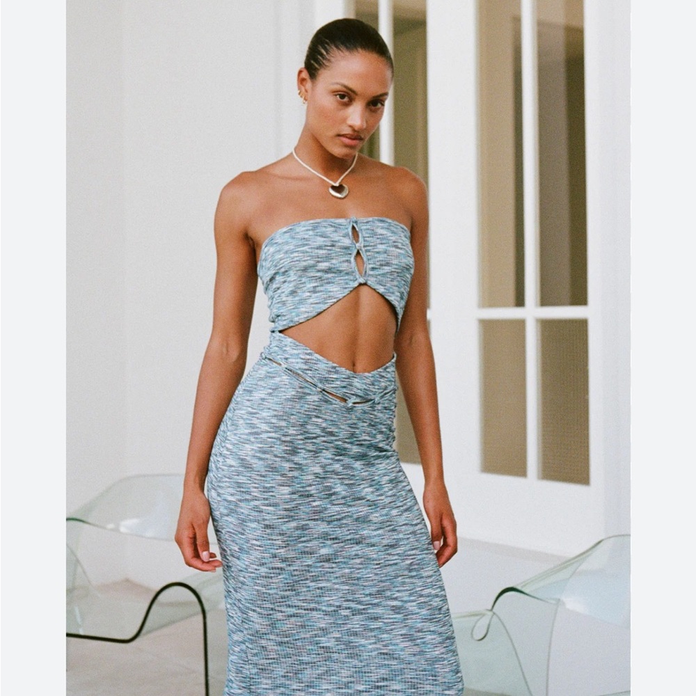 Sabo skirt cut out dress